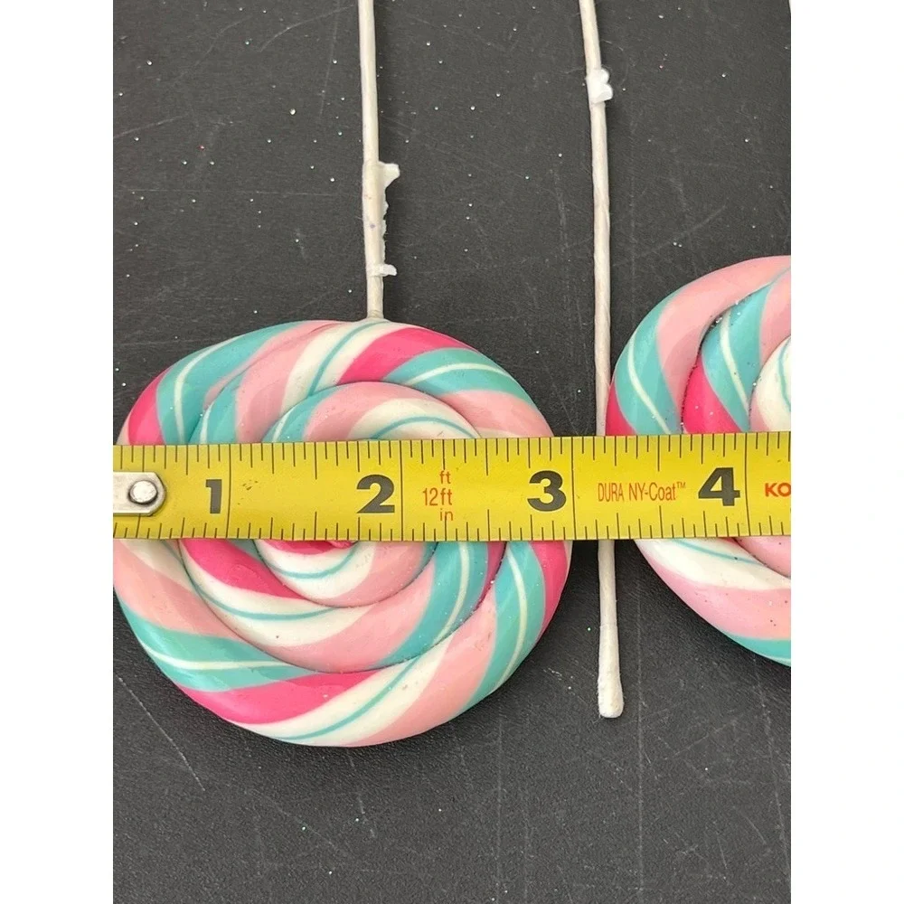 Colorful Candyland Candy Picks Christmas Tree Playful Photo Booth School Retro